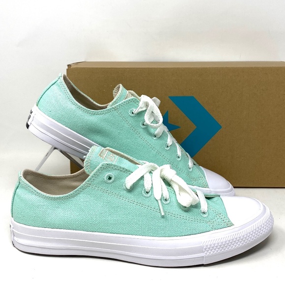 Converse Shoes - Converse Chuck Taylor All Star Low Top Mint Women's Canvas Size Sneakers 166745C